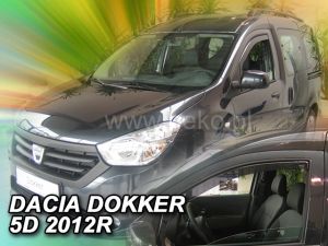 Deflektory predné - Dacia Dokker, 2012-21