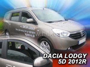 Deflektory predné pre DACIA Dokker / Lodgy, 2012-