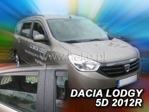 Deflektory komplet 4 ks pre DACIA Lodgy, 2012-21