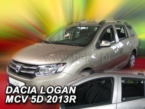 Deflektory komplet 4 ks pre DACIA Logan, 2012-20 / MCV