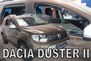 Deflektory komplet 4 ks pre DACIA Duster, 2018-24