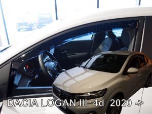 Deflektory predné - Dacia Logan, 2021-