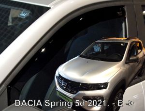 Deflektory predné - Dacia Spring, 2021-