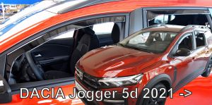 Deflektory komplet 4 ks - Dacia Jogger, 2021-