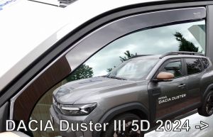 Deflektory predné pre Dacia Duster, 2024-