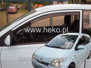 Deflektory predné pre DAIHATSU Coure, 2003-07 / 3-dver.
