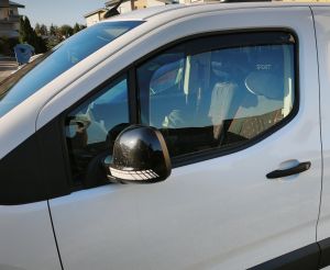 Deflektory predné - Fiat Doblo, 2022- / vrátane E-Doblo