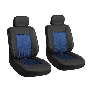 Autopoťahy čierno-modré - predné
