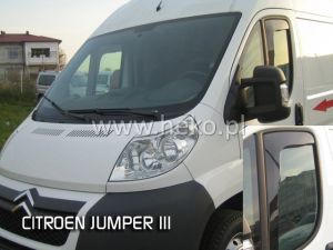 Deflektory 2 ks pre Citroen Jumper, 2006-