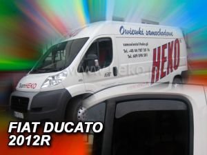 Deflektory predné - Peugeot Boxer, 2006- / krátke