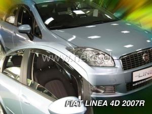 Deflektory komplet 4 ks pre FIAT Linea, 2007-15