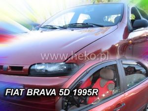 Deflektory komplet 4 ks pre FIAT Brava, 1995-01