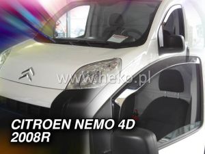 Deflektory predné - Peugeot Bipper, 2008-17