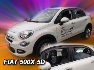 Deflektory komplet 4 ks - Fiat 500X, 2014-24