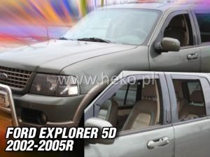 Deflektory predné pre Ford Explorer, 2002-05 / 5-dver.