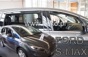 Deflektory komplet 4 ks pre Ford S-Max, 2015-23