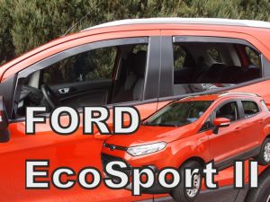 Deflektory komplet 4 ks pre Ford Ecosport, 2012-22 / 5-dver.