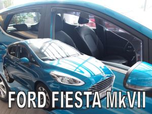 Deflektory komplet 4 ks pre Ford Fiesta, 2017-23 / 5-dver.