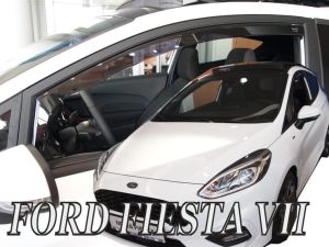 Deflektory predné - Ford Fiesta, 2017-23 / 3 dverove