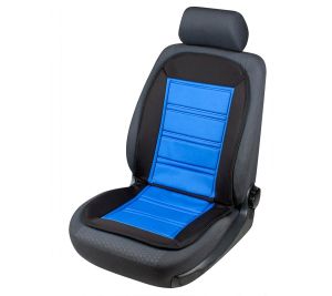 Výhrevný poťah sedadla modrý