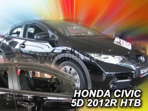 Deflektory predné pre Honda Civic, 2012-16