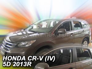 Deflektory komplet 4 ks pre Honda CR-V, 2012-18 / 5-dver.