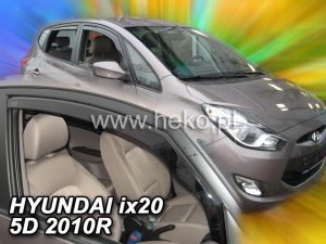 Deflektory predné pre Hyundai ix20, 2010-19