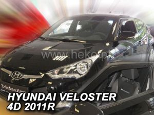 Deflektory predné pre Hyundai Veloster, 2011-18 / 4-dver.