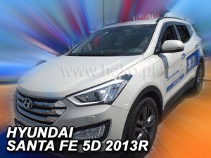 Deflektory komplet 4 ks pre Hyundai Santa Fe, 2012-18 / 5-dver.