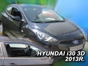 Deflektory predné pre Hyundai i30, 2012-17 / 3-dver.