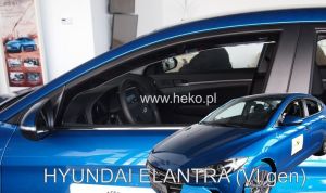 Deflektory predné pre Hyundai Elantra, 2016-20 / 4-dver.