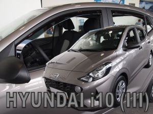 Deflektory komplet 4 ks - Hyundai i10, 2019- / 5-dverove