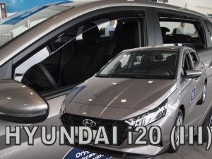 Deflektory komplet 4 ks - Hyundai i20, 2020-