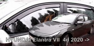 Deflektory komplet 4 ks - Hyundai Elantra, 2020-