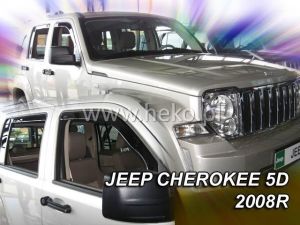 Deflektory komplet - Jeep Cherokee, 2007-12