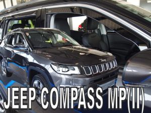Deflektory komplet 4 ks - Jeep Compass, 2017-
