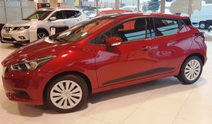 Lišta dverí F65 pre NISSAN Micra, 2017-22 / 5-dver., K14