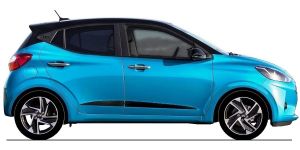 Lišta dverí F66 pre HYUNDAI i10, 2019- / 5-dver.