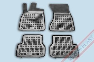 Autokoberce gumové (okraj 28 mm) Audi A6, 2011-18 / sedan C7
