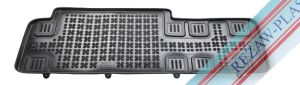 Autokoberce gumové (okraj 28 mm) Toyota Proace, 2016- / Verso, 3-rad sedadiel