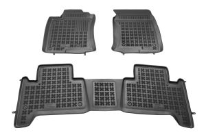 Autokoberce gumové Toyota Land Cruiser, 2002-09 / Prado, (J120) (okraj 28mm)
