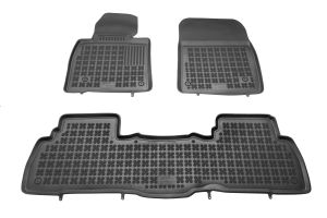 Autokoberce gumové Toyota Land Cruiser, 2007-21 / (J200)  (okraj 28mm)