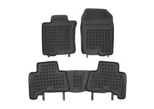 Autokoberce gumové Toyota Land Cruiser, 2009-23 / (J150) (okraj 28mm)
