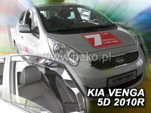 Deflektory KIA Venga, 2009-19 / predné