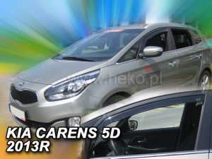 Deflektory predné pre Kia Carens, 2013-18