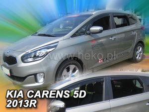 Deflektory komplet 4 ks pre Kia Carens, 2013-18