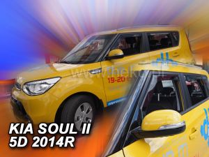 Deflektory komplet 4 ks pre Kia Soul, 2014-19