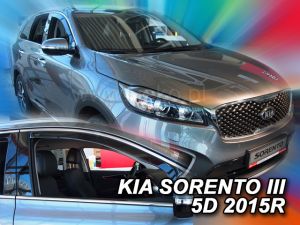 Deflektory predné pre Kia Sorento, 2015-20 / 5-dver.