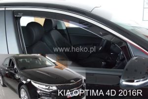 Deflektory predné pre Kia Optima, 2016-20 / (JF), 4-dver.