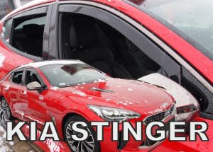 Deflektory komplet 4 ks - Kia Stinger, 2017-